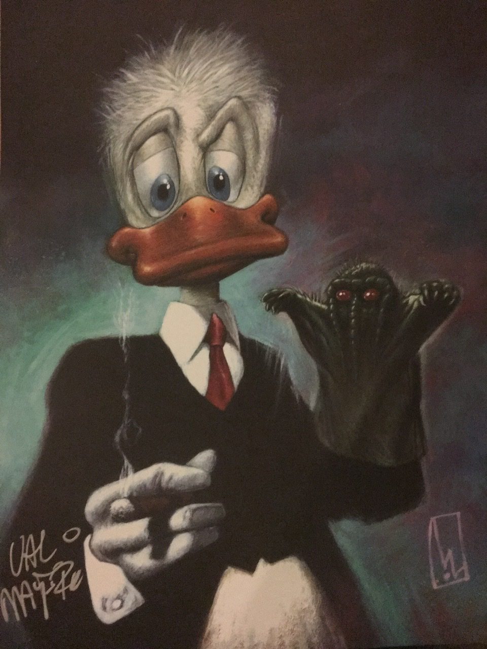 Howard the Duck by Val Mayerik